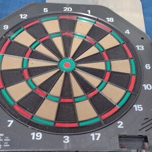 Electronic Dartboard with LED Display - Black